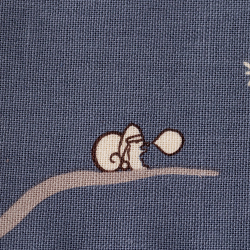 【販売終了】リスくん刺繍入 布製ブックカバー - Image 7