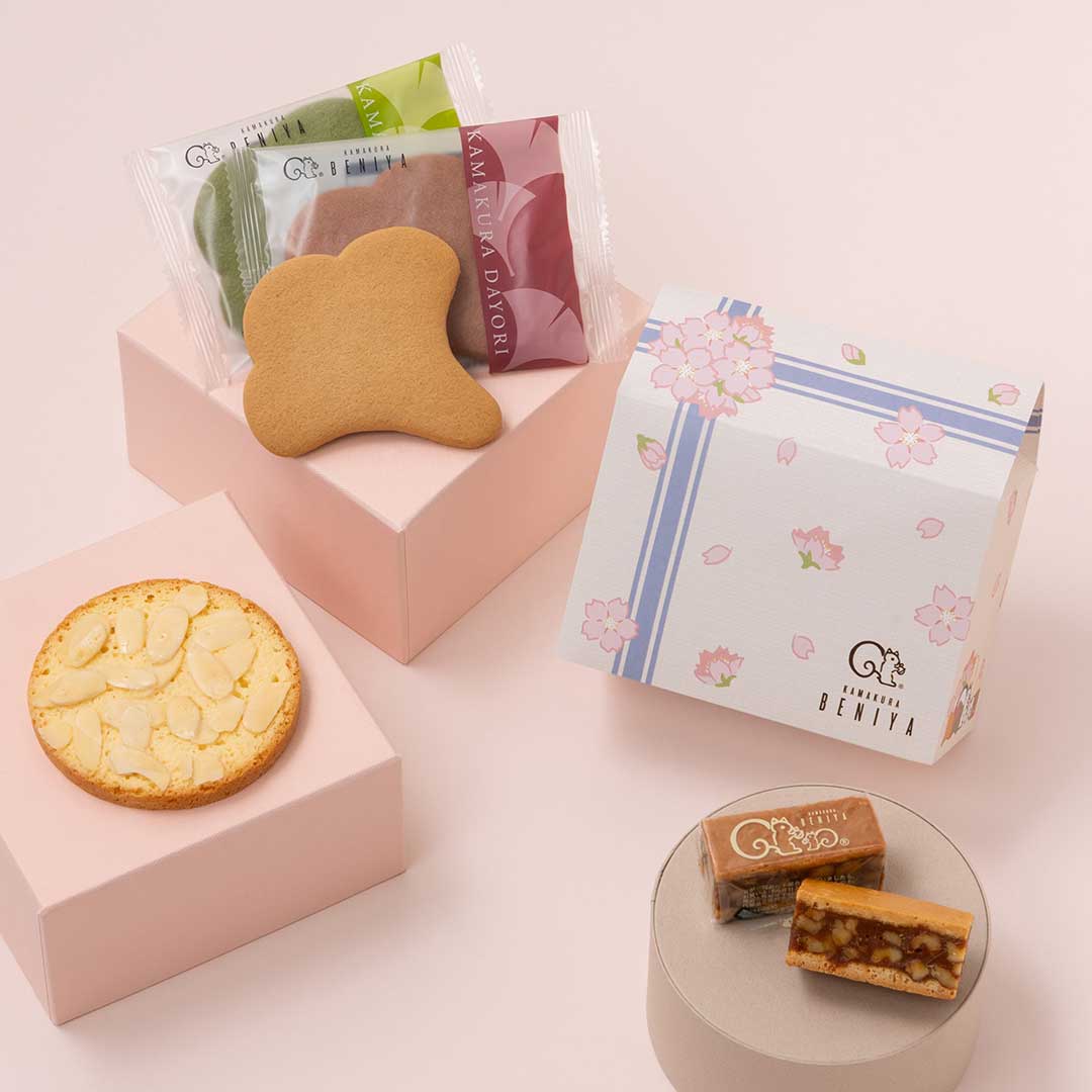 【販売終了】詰合せ01　ハウス型BOX（2026春）（クルミッ子2個　あじさい1枚　鎌倉だより3枚） - Image 12